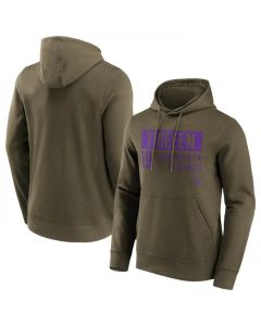 Men's Minnesota Vikings #19 Adam Thielen Fashion Name & Number Hoodie