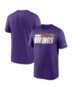 Men's Minnesota Vikings 2020 Purple Sideline Impact Legend Performance T-Shirt