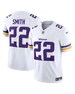 Men's Minnesota Vikings #22 Harrison Smith White 2023 F.U.S.E. Vapor Untouchable Stitched Jersey