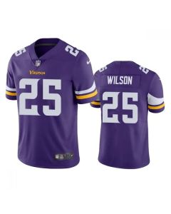 Men's Minnesota Vikings #25 Albert Wilson Purple Vapor Untouchable Stitched Jersey