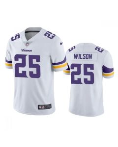 Men's Minnesota Vikings #25 Albert Wilson White Vapor Untouchable Stitched Jersey