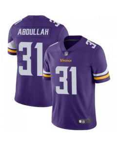 Men's Minnesota Vikings #31 Ameer Abdullah Purple Vapor Untouchable Limited Stitched Jersey
