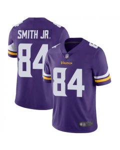 Men's Minnesota Vikings #84 Irv Smith Jr. Purple Vapor Untouchable Limited Stitched NFL Jersey