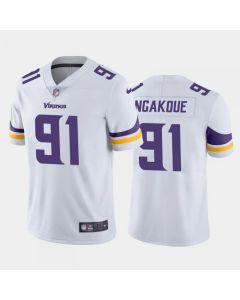 Men's Minnesota Vikings #91 Yannick Ngakoue White Vapor Untouchable Limited Stitched Jersey