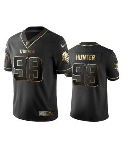 Men's Minnesota Vikings #99 Danielle Hunter Black 2019 Golden Edition Limited Stitched NFL Jersey