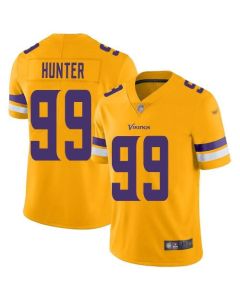 Men's Minnesota Vikings #99 Danielle Hunter Gold Inverted Legend Jersey