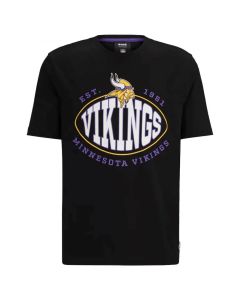 Men's Minnesota Vikings Black BOSS X Trap T-Shirt