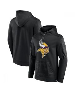 Men's Minnesota Vikings Black On The Ball Pullover Hoodie