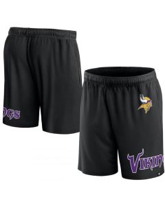 Men's Minnesota Vikings Black Shorts