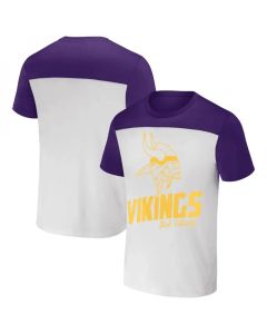 Men's Minnesota Vikings Cream/Purple x Darius Rucker Collection Colorblocked T-Shirt