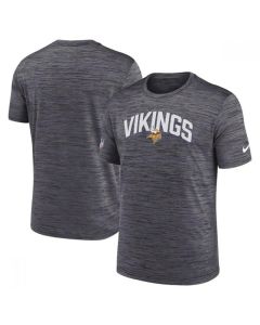 Men's Minnesota Vikings Grey Velocity Performance T-Shirt