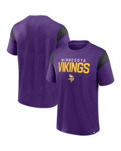 Men's Minnesota Vikings Purple/Black Home Stretch Team T-Shirt