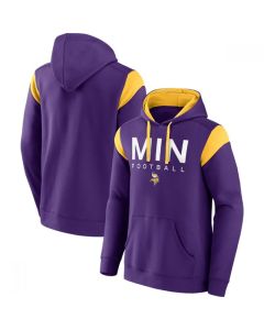 Men's Minnesota Vikings Purple Call The Shot Pullover Hoodie