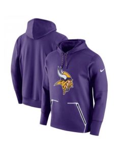 Men's Minnesota Vikings Purple Champ Drive Vapor Speed Pullover Hoodie