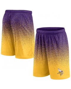 Men's Minnesota Vikings Purple/Gold Ombre Shorts