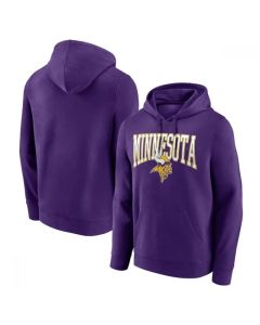 Men's Minnesota Vikings Purple Gridiron Classics Campus Standard Pullover Hoodie