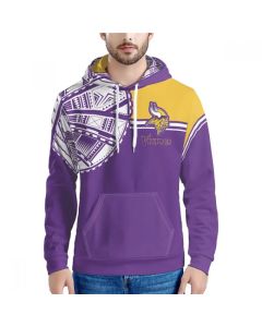 Men's Minnesota Vikings Purple Hoodie (Purple)