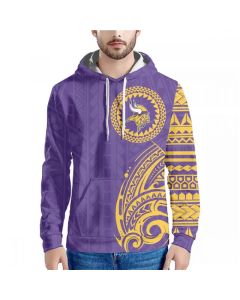 Men's Minnesota Vikings Purple Hoodie