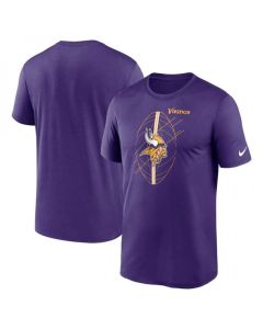 Men's Minnesota Vikings Purple Legend Icon Performance T-Shirt