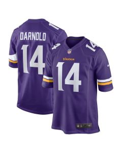 Men's Minnesota Vikings Sam Darnold Purple Team Game Jersey (Purple)