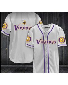 Men's Minnesota Vikings White Stitched Jersey