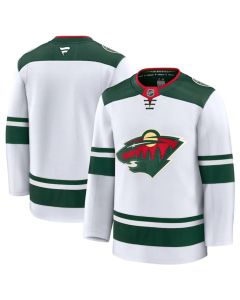 Men's Minnesota Wild Blank White 2024-25 Away Stitched Hockey Jersey