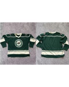 Men's Minnesota Wild Green Stitched Hockey Jersey