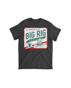 Men's Minnesota Wild Greenway 18 Wheelin' Big Rig Trucking T-Shirt