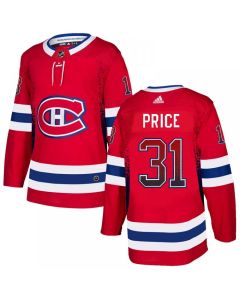 Men's Montreal Canadiens #31 Carey Price Red Drift Fashion Stitched NHL Jersey