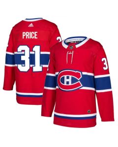 Men's Montreal Canadiens #31 Carey Price Red Stitched NHL Jersey