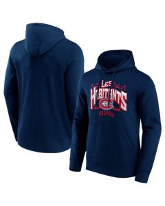 Men's Montreal Canadiens Navy Hometown Graphic Hoodie