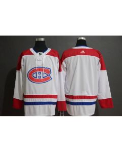 Men's Montreal Canadiens White Stitched NHL Jersey