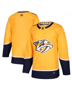Men's Nashiville Predators Yellow Stitched NHL Jersey