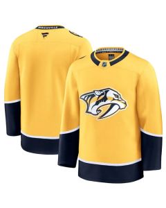 Men's Nashville Predators Blank Gold 2024-25 Home Stitched Hockey Jersey