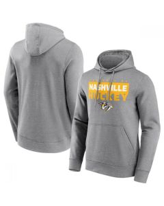 Men's Nashville Predators Grey Gain Ground Hoodie