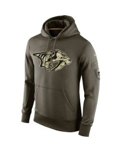 Men's Nashville Predators Salute To Service NHL Hoodie