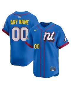 Men's National League Custom Blue 2025 All-Star Edition Limited Player Jersey (Style 5)