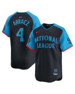 Men's National League Luis Arraez Navy 2024 MLB All-Star Game Limited Player Jersey