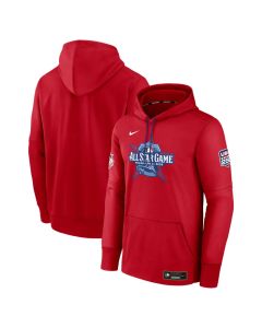 Men's National League Nike Red Authentic Collection 2026 MLB All-Star Game USA 250 Therma-FIT Hoodie