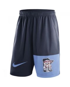 Men's Navy Minnesota Twins Cooperstown Collection Dry Fly Shorts