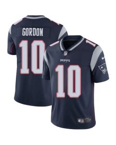 Men's New England Patriots #10 Josh Gordon Navy Blue Vapor Untouchable Limited Stitched NFL Jersey