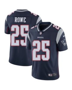 Men's New England Patriots #25 Eric Rowe Navy Blue Vapor Untouchable Limited Stitched NFL Jersey
