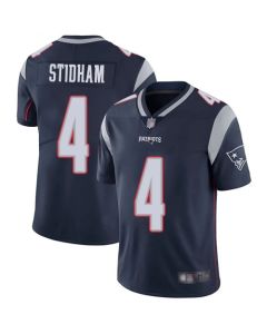 Men's New England Patriots #4 Jarrett Stidham Navy Vapor Untouchable Limited Stitched NFL Jersey