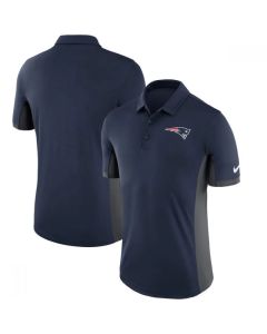 Men's New England Patriots Navy Evergreen Polo