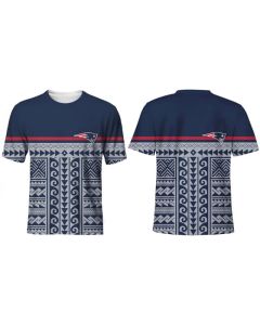 Men's New England Patriots Navy T-Shirt (Style 2)