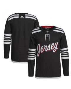 Men's New Jersey Devils Blank 2021/22 Black Stitched Jersey