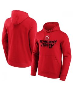 Men's New Jersey Devils Red Hometown Graphic Hoodie (Red)