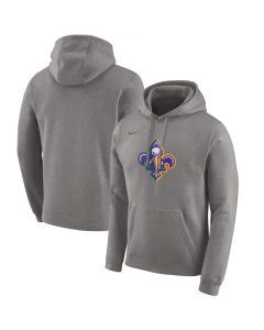Men's New Orleans Pelicans Grey City Edition Club Pullover Hoodie