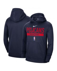 Men's New Orleans Pelicans Nave Spotlight Fleece Overhead Hoodie