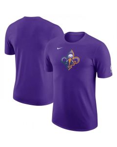 Men's New Orleans Pelicans Purple 2022/23 City Edition Essential Warmup T-Shirt